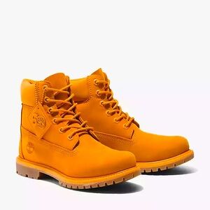 Timberland 50th anniversary Nubuck leather boots 8.5w orange waterproof
